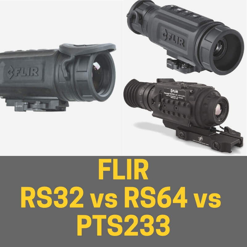 FLIR RS32 vs RS64 vs PTS233