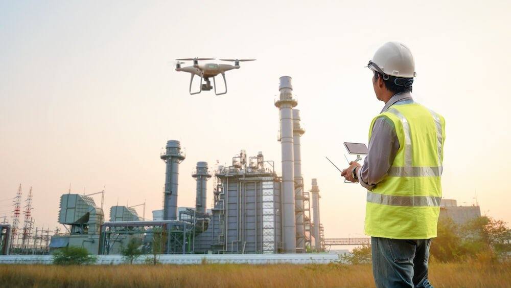 Drone thermal cameras for commercial and building inspections
