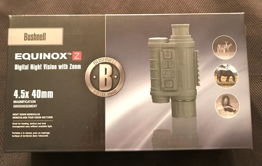 Bushnell Equinox Z Digital Night Vision Monocular Box 2