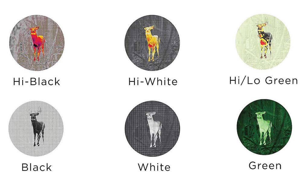 Leupold LTO Tracker 2 HD color palettes