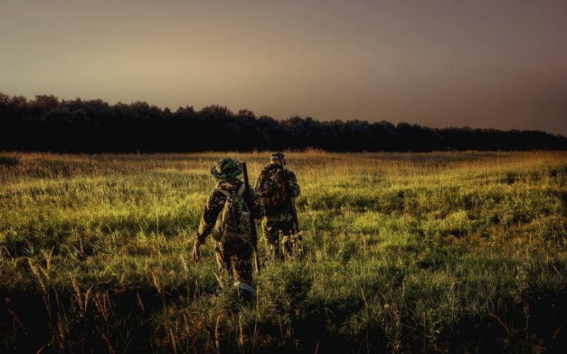 night hunting with a night vision scope