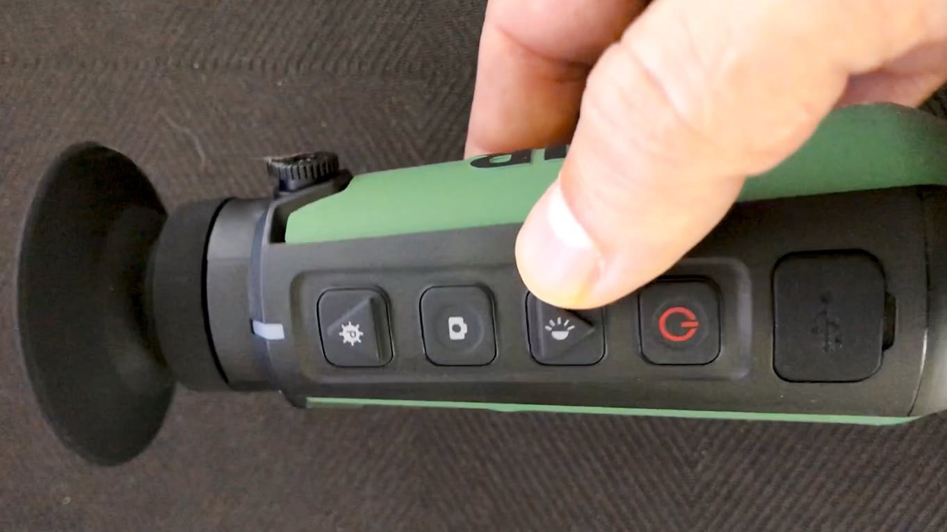 FLIR Scout TK button layout